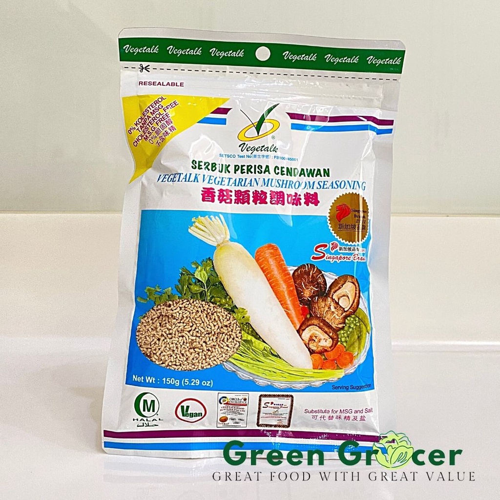 

Vegetalk Mushroom Seasoning 150 Gr / Vegetarian Seasoning Kaldu Jamur