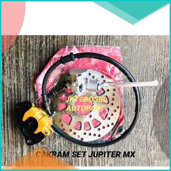 CAKRAM ASSY REM DISK ASSY DEPAN 1 SET KOMPLIT JUPITER MX-JUPITER Z NEW