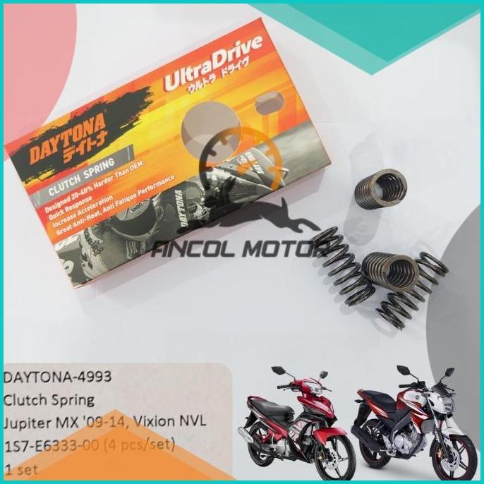 Daytona Per Kopling 4993 Jupiter MX Vixion NVL Tiger 1 Set (4pcs) 16no
