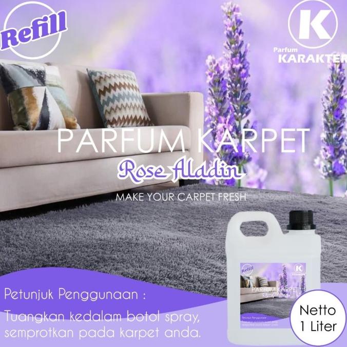 Grosir Parfum Karpet masjid,musholla /sajadah murah aroma Rose Aladin