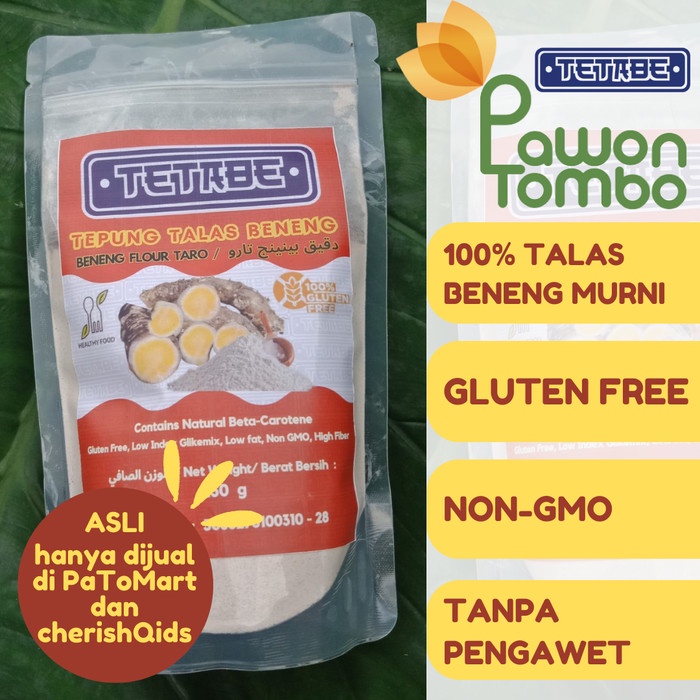 

Tepung Talas Beneng Premium Non Gluten 1 kg