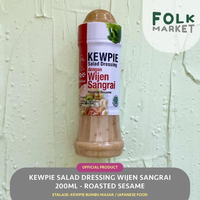 

Produk Unggulan] KEWPIE Salad Dressing Roasted Sesame 200ml - Saus Salad Wijen Sangrai