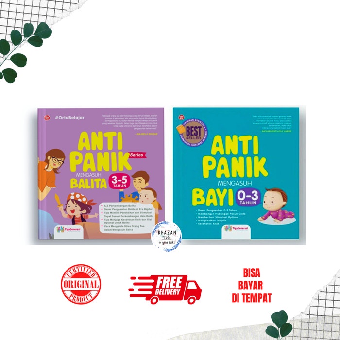 

[SALE MURAH] Anti Panik Balita 3-5 Tahun dari Tiga Generasi NEW