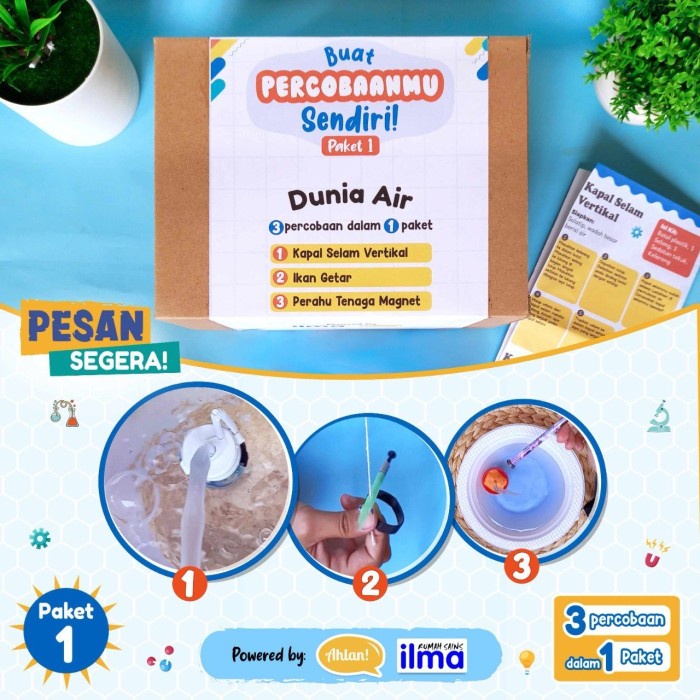 

[SALE MURAH] buat percobaanmu sendiri! Dunia air TERBARU