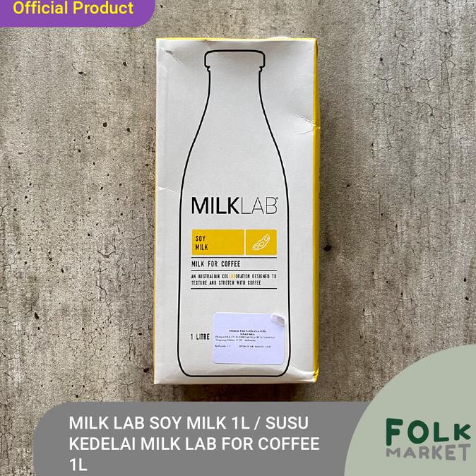 

.........] MilkLab Soy Milk 1l - Susu Kedelai Milk lab For Coffee / Kopi 1L