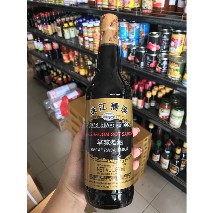 

^^^^^] Pearl River Bridge Mushroon Soy Sauce / Kecap Rasa Jamur PRB 600ml