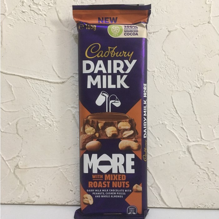 

Cadbury Dairy Milk More With Mixed Roast Nuts