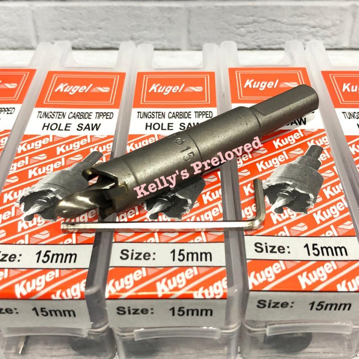 

Kugel Hole Saw Tct 15 Mm - Mata Bor Stainless Original !!!
