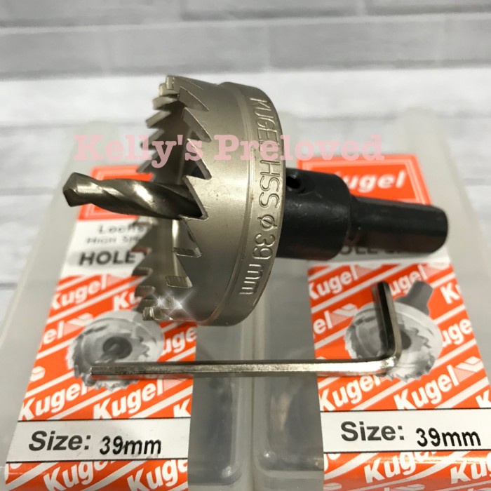 

Kugel Hole Saw Besi H.S.S 39 Mm - Mata Bor Besi Hss Original !!!