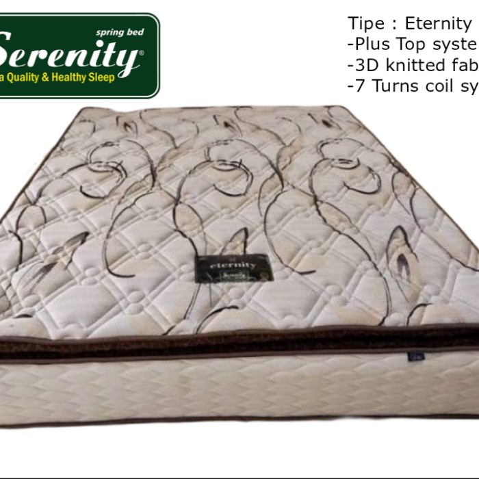 Ready oke] Springbed Serenity Eternity 160 x 200 (Mattress Only) by Elite