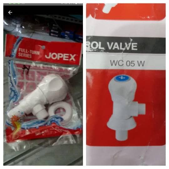 Asli Stop Kran Shower Jopex 1/2 Diskon