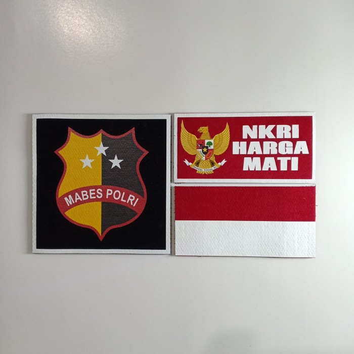 

best seller] EMBLEM POLISI MABES POLRI Bahan Bludru Termurah