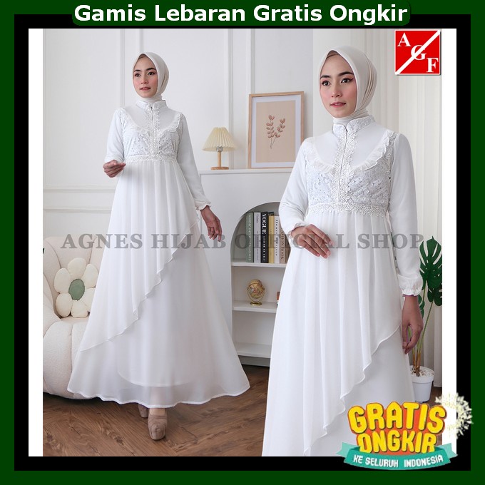 Abaya Dewasa Lenaran Mewah Elegant Gemis Muslim Terbaru Termurah Gwmis Pengajian Murah Impor Abaya P