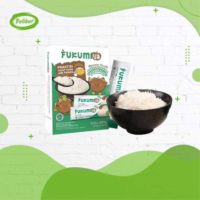 

Fukumi Porang Konjac Rice Sachet 1