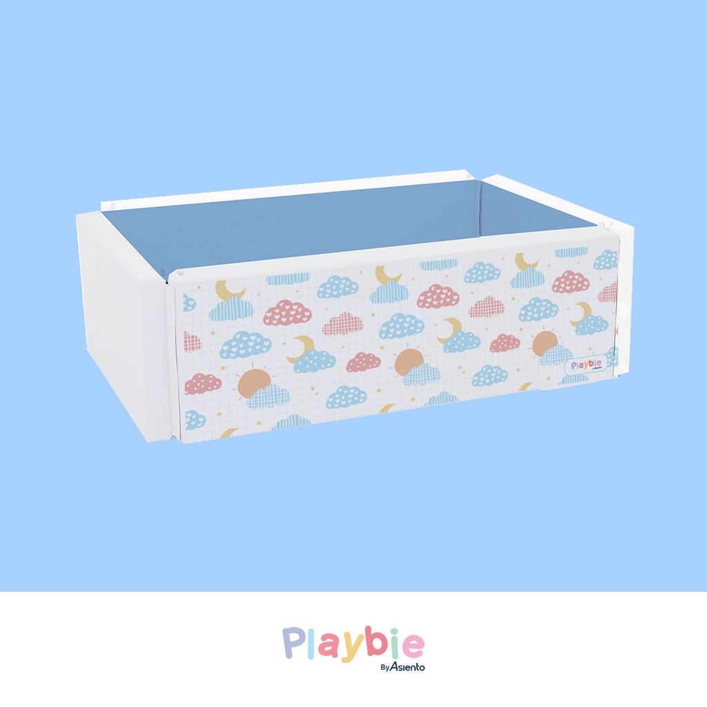 Pattern Sky 1 Bumper Box / Bumper Bed / Alas Bayi / Matras Bayi / Tempat Tidur Bayi