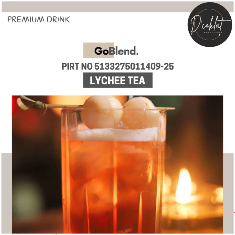 

Bubuk Minuman / powder rasa LYCHEE TEA 1 Kg