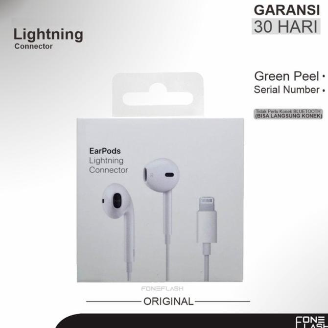 Earpods Lightning Iphone Original Headset Earphone Handsfree Apple