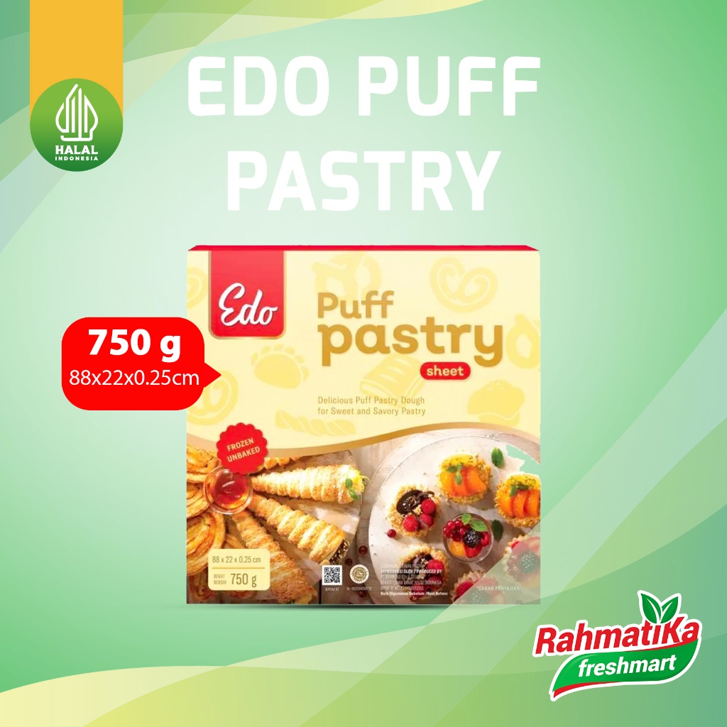 

Edo Puff Pastry 750 Gram