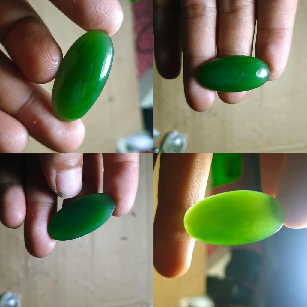 BATU GIOK SUPER KERISTAL HIJAU NATURAL ORIGINAL ACEH BATU KONTES HQ NO166