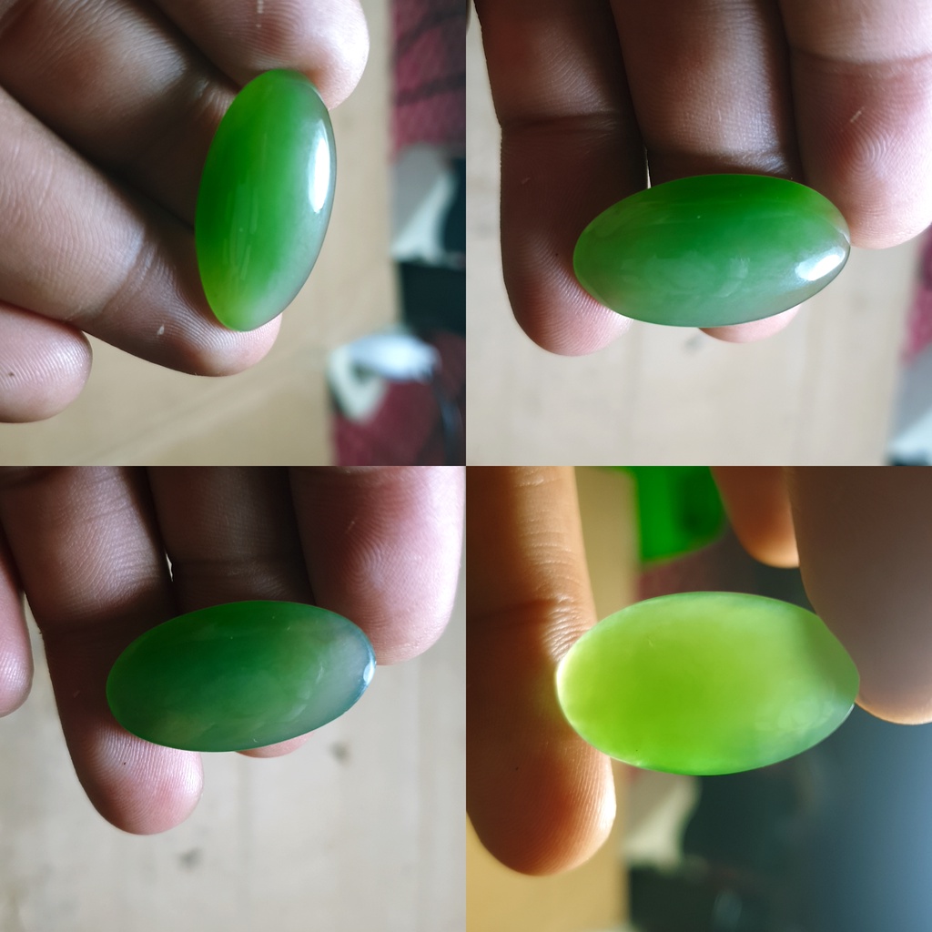 BATU GIOK SUPER KERISTAL HIJAU NATURAL ORIGINAL ACEH HQ NO167