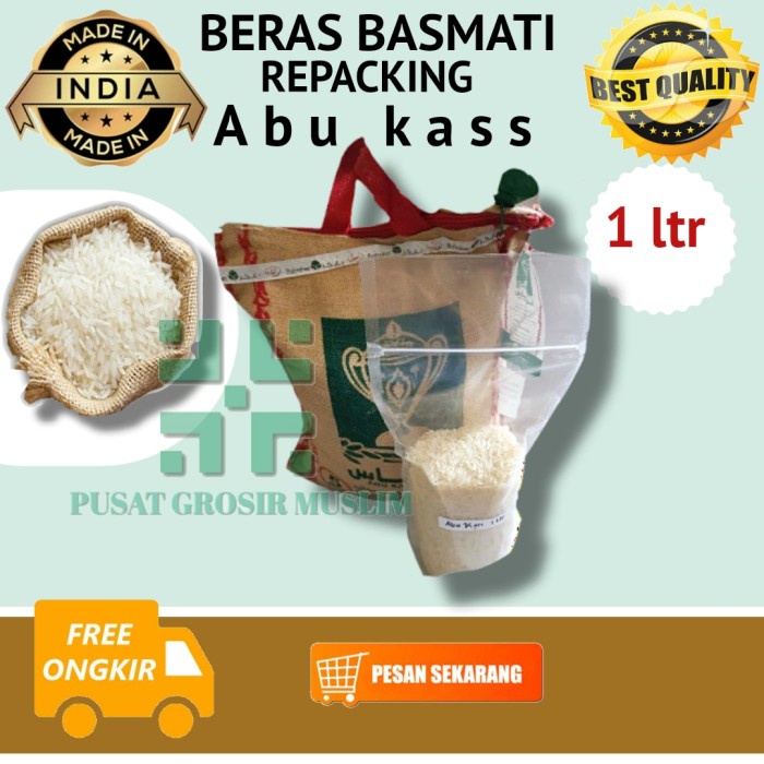 

Basmati Abu Kass 1 Liter Dijamin Ori Atau Uang Kembali!!Premiium