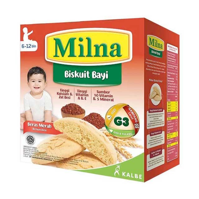 

Milna Baby Biscuit Merah 130Gr