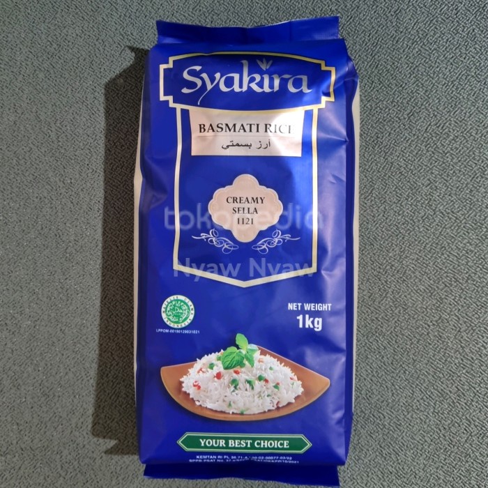 

Basmati 1 Kg / Basmati Syakira 1Kg / India 1 Kg
