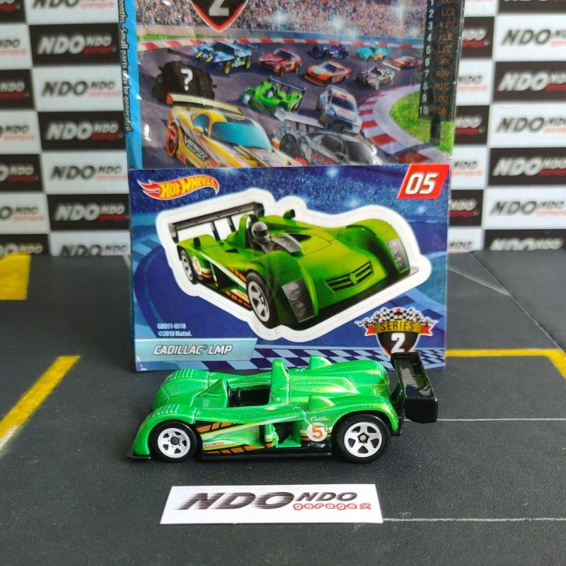 Hot Wheels Cadillac LMP Green New Loose - 2019 Mystery Models