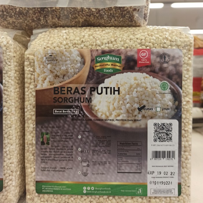 

Sorghum Putih Kupas 1Kg