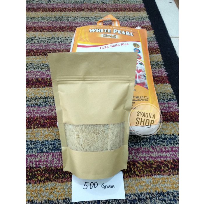 

Sella Basmati 500Gr White Pearl Gold 0.5Kg Pakistan