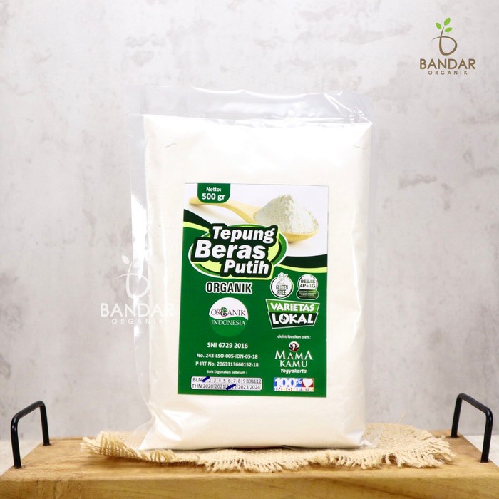 

Tepung Putih Organik Gluten Free 500Gr - Mama Kamu