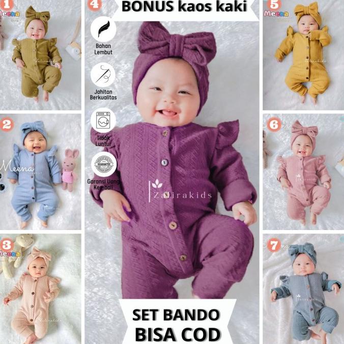 Baju Bayi Newborn Perempuan / JUMPER BAYI NEWBORN PANJANG UMUR 0 BULAN