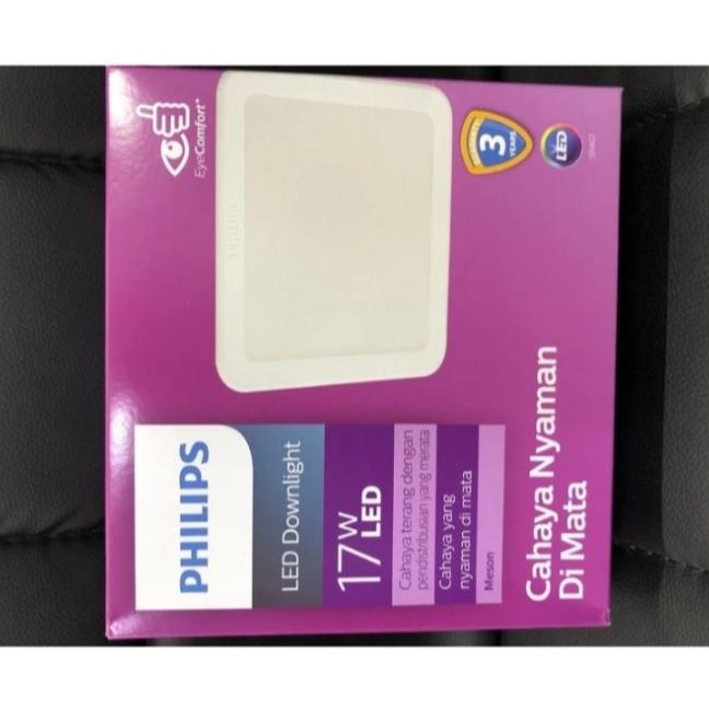 LAMPU PANEL LED PHILIPS KOTAK INBOW 17WATT MESON - PUTIH Promo