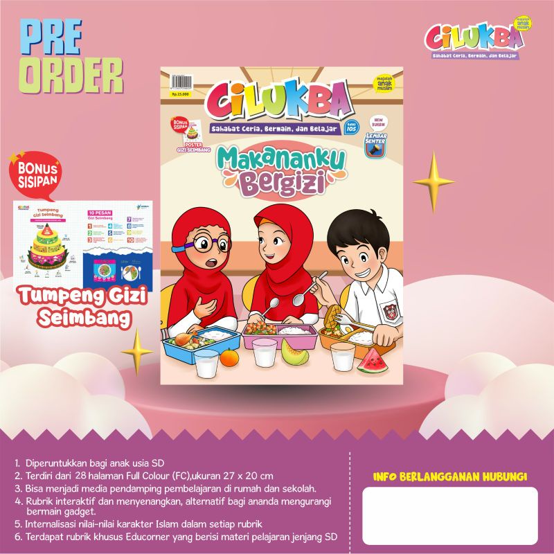 majalah anak muslim cilukba edisi 105
