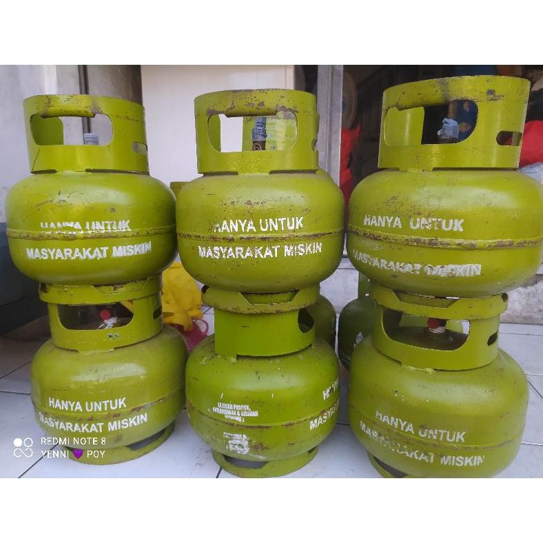 Big Sale Tabung gas 3 kg /tabung gas melon/tabung gas 3kg kosong(kosong) Original