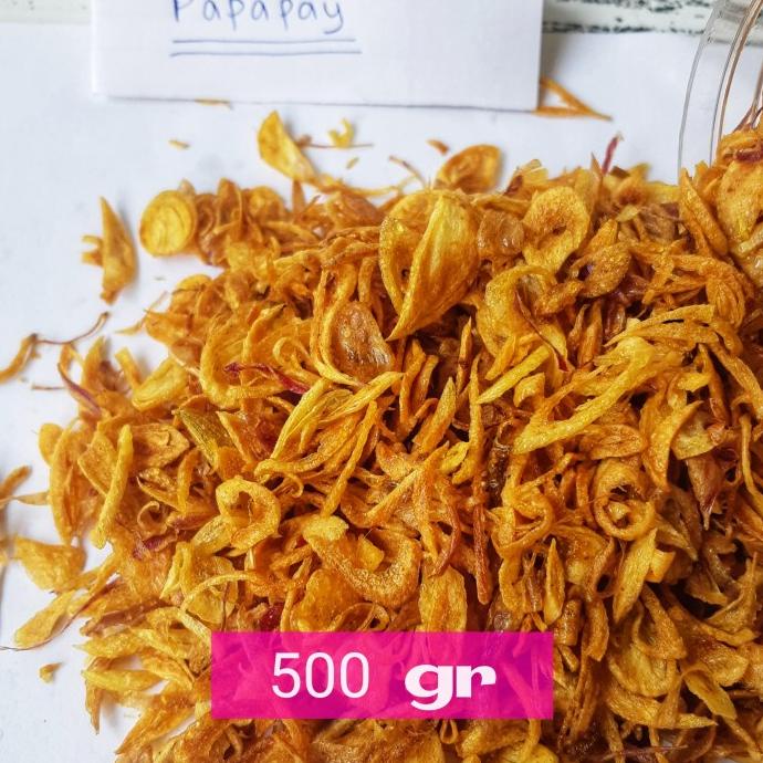 

Bawang Goreng Murni 500 gr / Tanpa Tepung NLS