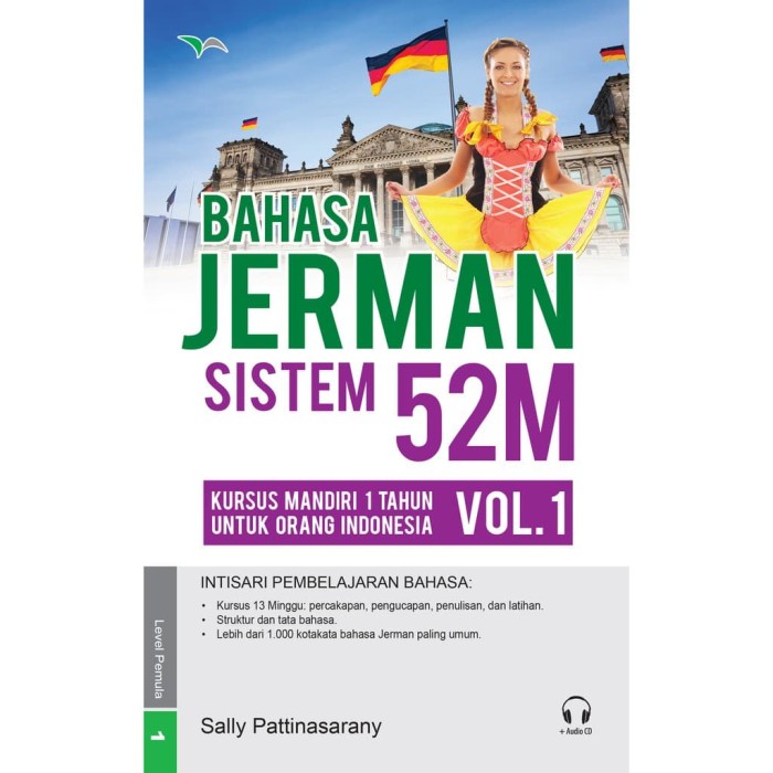 

Buku Bahasa Jerman Sistem 52M Vol. 1 + CD Audio