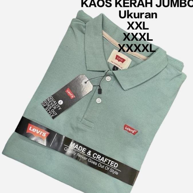 Kaos Kerah Polo Pria Jumbo Xxl Xxxl 4Xl Kaos Kerah Pria Original Brand Original