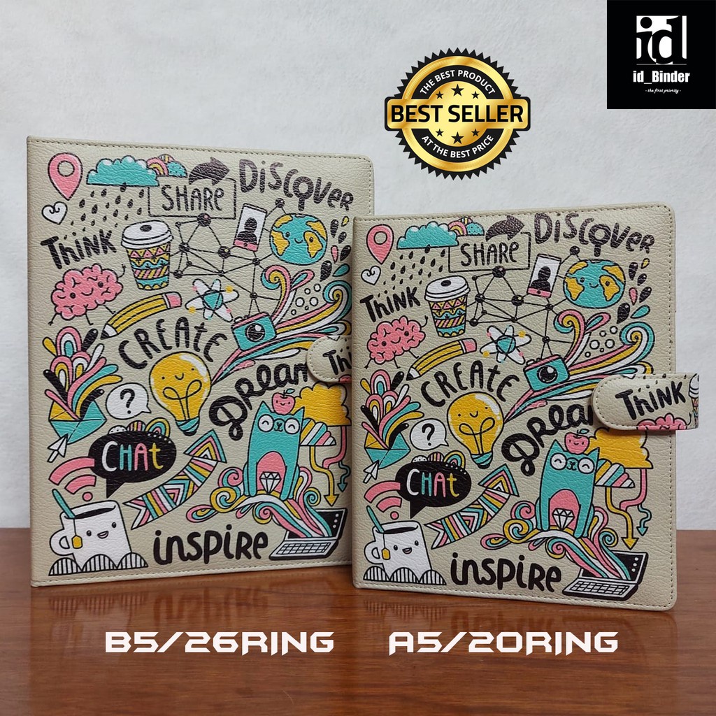 

Binder Printing Motip Create Dream A5/20Ring Dan B5/26Ring