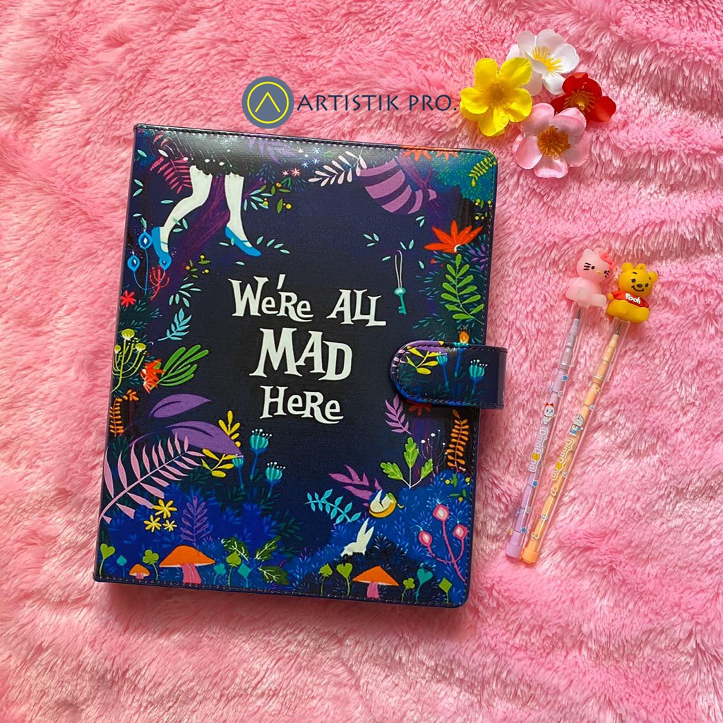 

Binder Printing Mad Here A5/Ring20, B5/Ring26