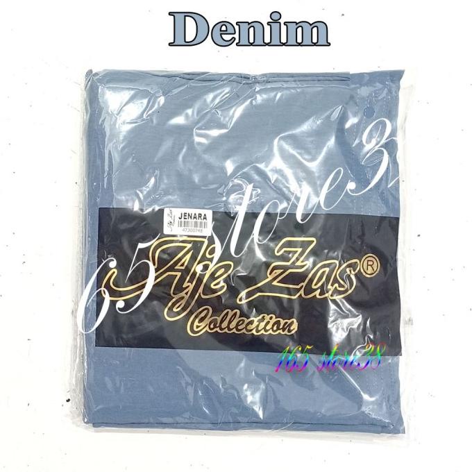Hijab/Jilbab/Khimar Jenara By Aje Zas Bergo Crinkle Jumbo Syari Nonpad Original