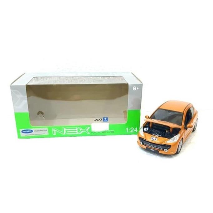 Welly Nex Peugeot 207 Orange Skala 1:24