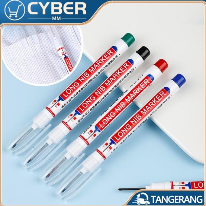 

20mm Kepala Panjang Nib Marker Cepat Kering Long Head Marker 10PCS
