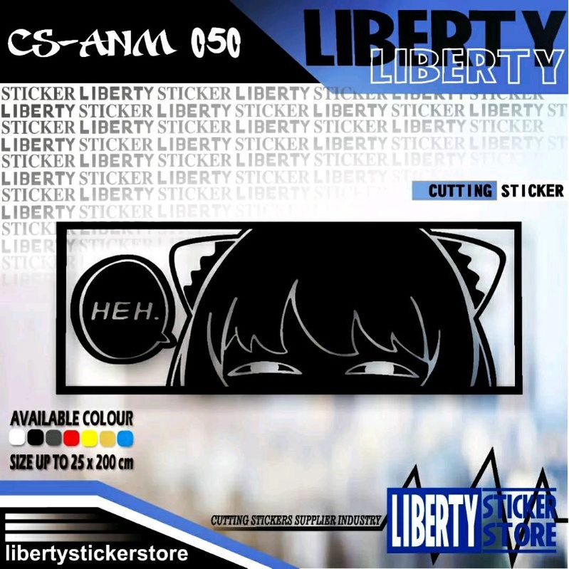 Cutting Sticker Anya Forger | Cutting Stiker Anya Forger