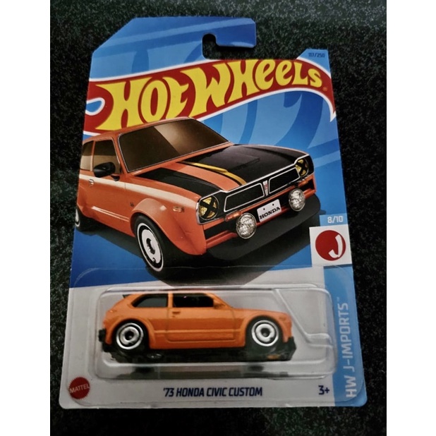 Hotwheels 73 Honda Civic custom