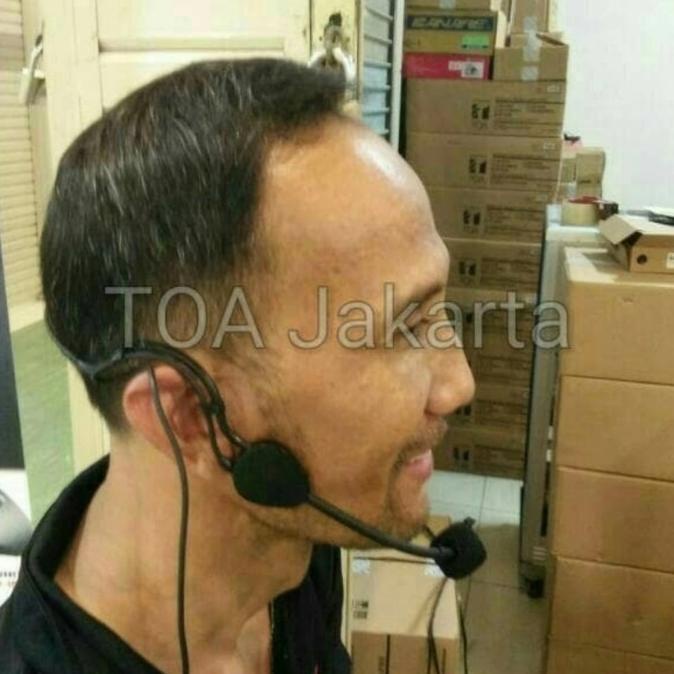 MIK HEADSET TOA ZM 370 MIC HEADSET MICROPHONE HEADSET TOA ZM 370