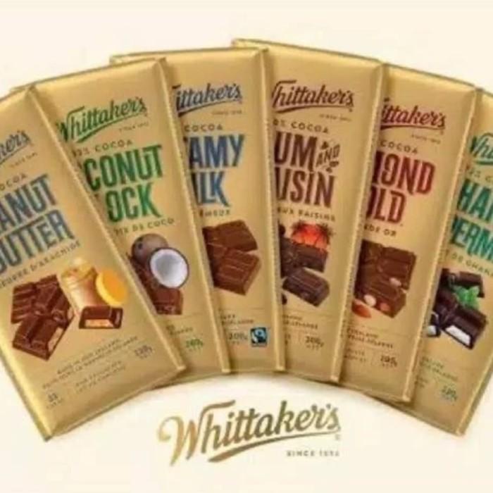 

COKLAT WHITTAKERS ALMOND GOLD 200GR