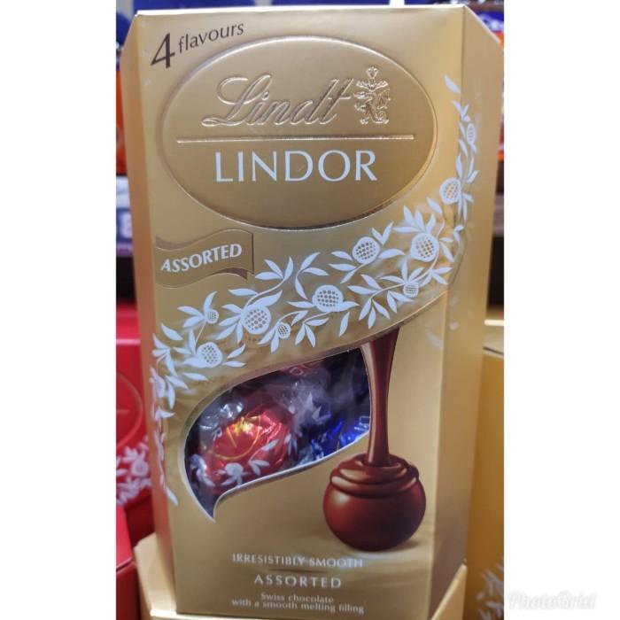 

PROMO !! LINDT LINDOR ASSORTED CHOCOLATE TRUFFLES - COKLAT IMPORT