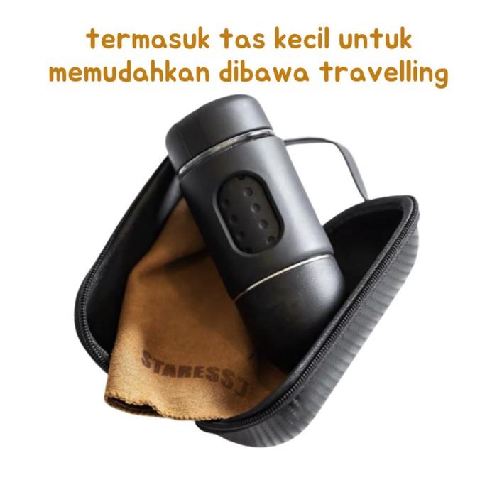 Staresso Sp200M Super Mini Espresso Maker Free Tas Kecil Case Sp-200M