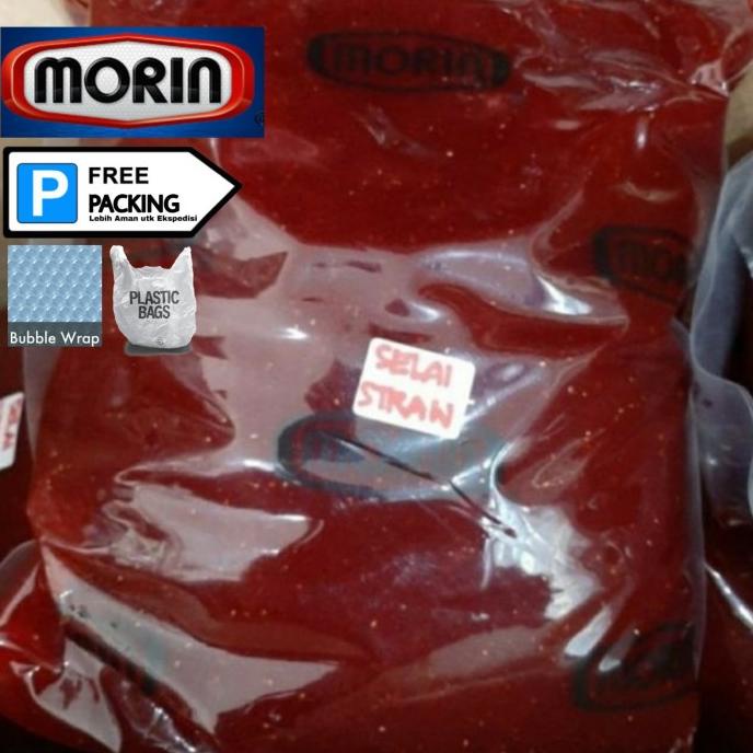 

Selai Morin Strawberry Jam Spread Refill Pouch 2 kg READY